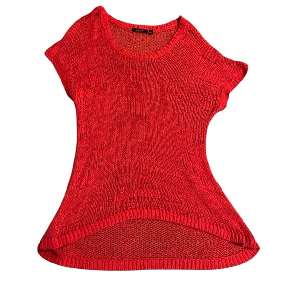 Dex Red Knitted Shirt - Picture 1 of 3